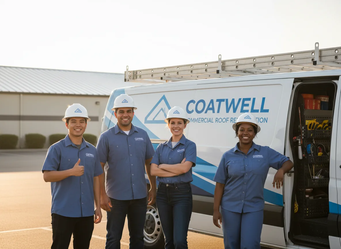 Commercial roof coating company in New Hartford, IA